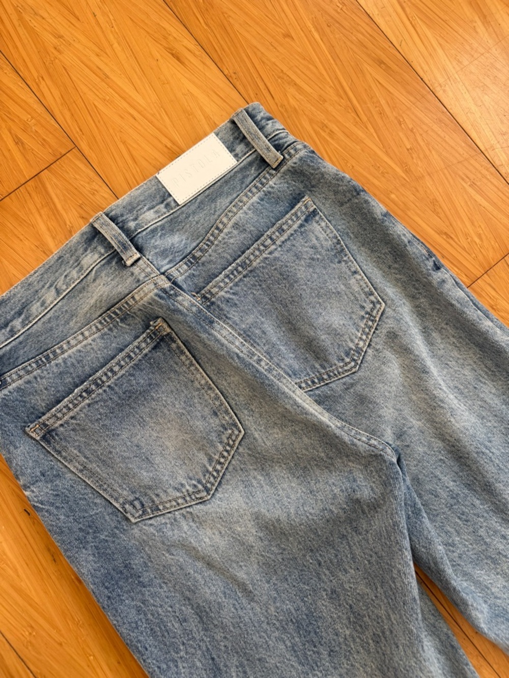 Pistola Cassie High Rise Straight Jean - Picture 8 of 8